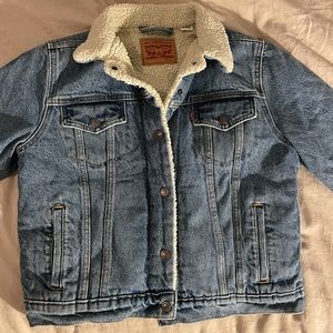 Levi’s Sherpa jean jacket